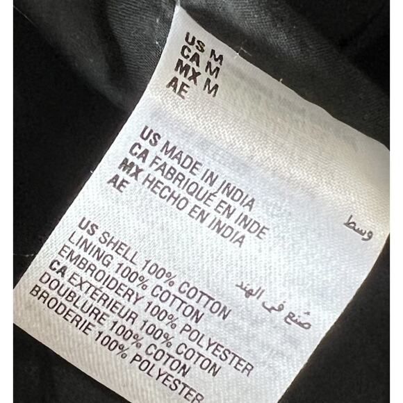 VESTI INC Women's 8 Black Ivory Embroidered Eyelet Hi-Lo Flare Feminine 2 Skirts - Picture 9 of 9